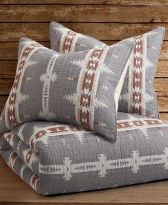 Corrales Reversible 3-Pc. Quilt Set, Full/Queen