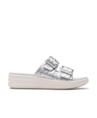 Women's Drift Buckle Slip-On Slide Wedge Sandals