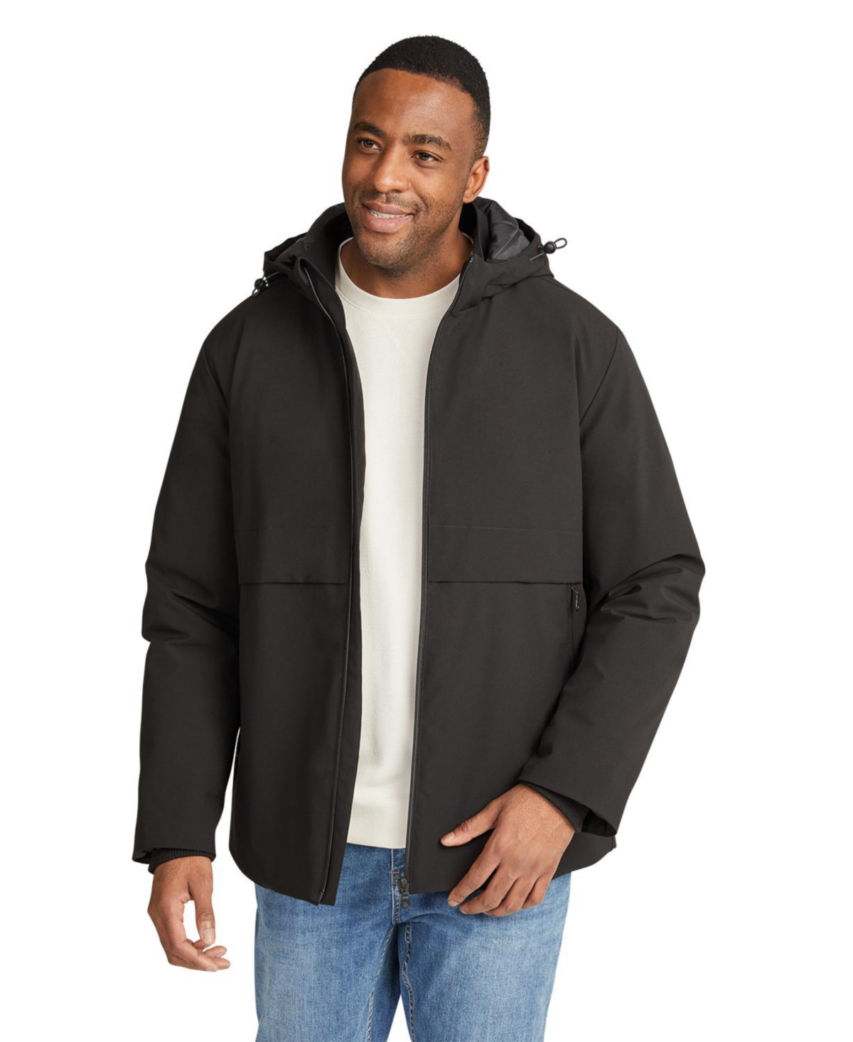Johnny Bigg Kellen Water Resistant Jacket in Black Smart Closet