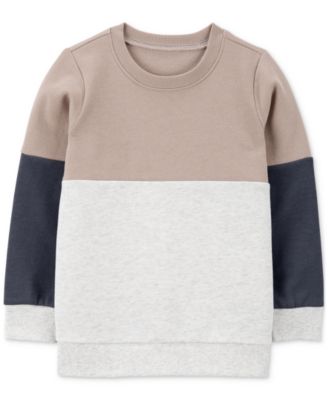 Carter's - Toddler Boys Fleece Colorblocked Sweatshirt