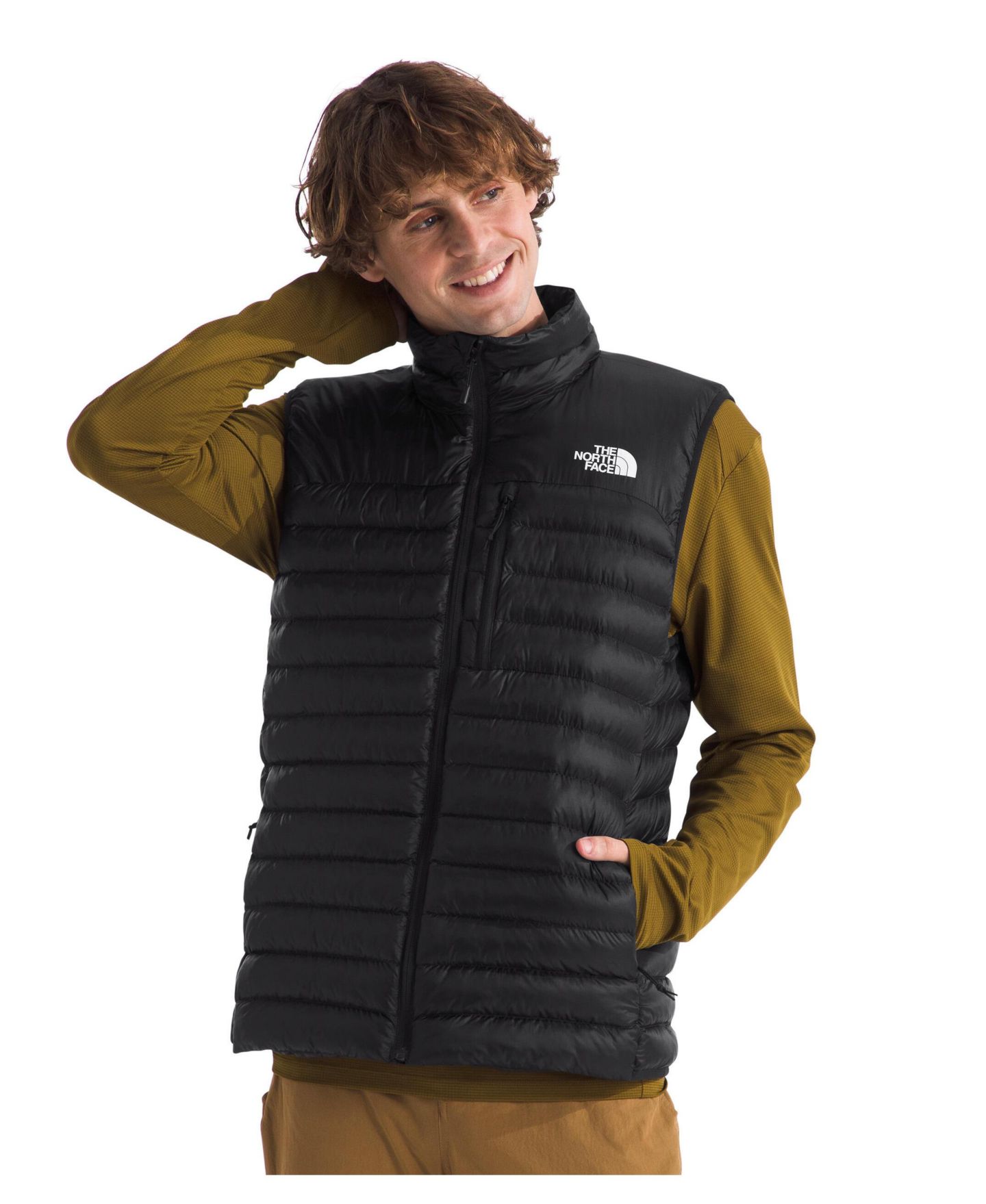 Мужской жилет The North Face Terra Peak Vest, цвет: Чёрный — фото 1