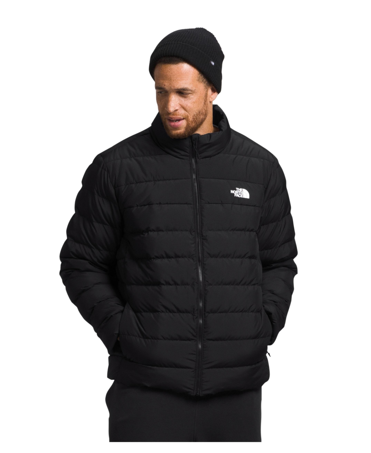 The North Face Men's Big Aconcagua 3 Jacket In Tnf Black-npf