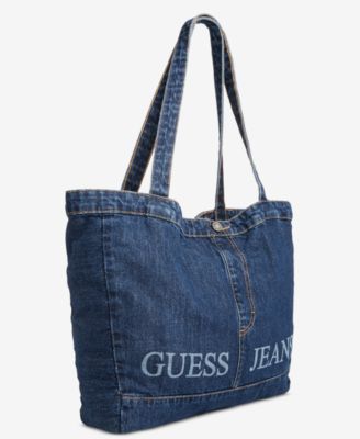 GUESS JEANS denim tote bag キーホルダーセット Life is good 💙 @guess #straykids #hyunjin #guess #collabration