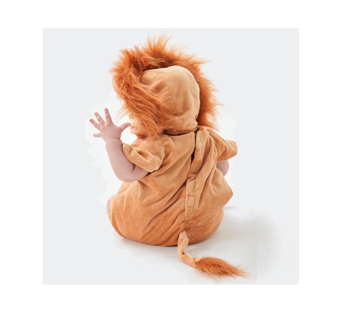 Dress Up America Lion Romper & Hood Costume Set