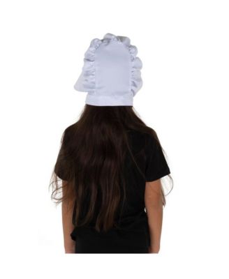 Kids Pioneer White Bonnet Hat