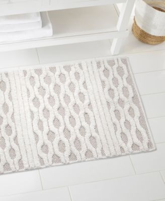 Kyoto Cotton Bath Rug, 20" x 30"