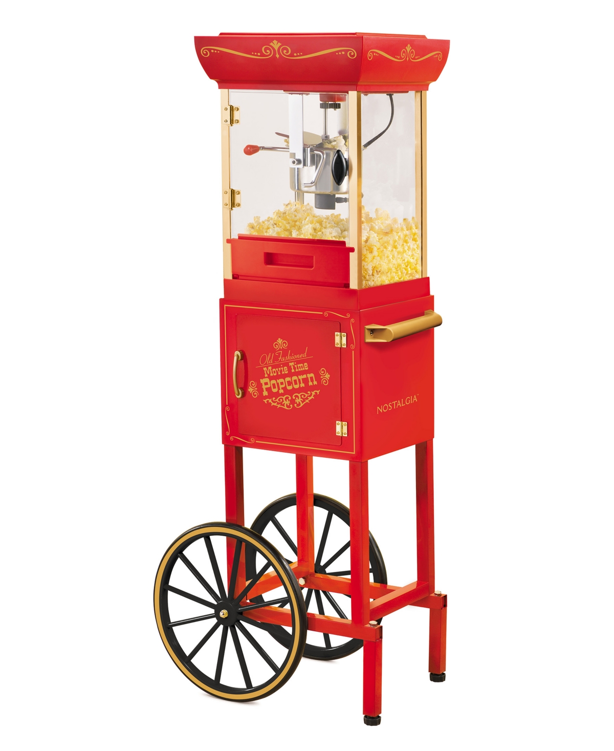 Nostalgia 10-Cup Popcorn Cart