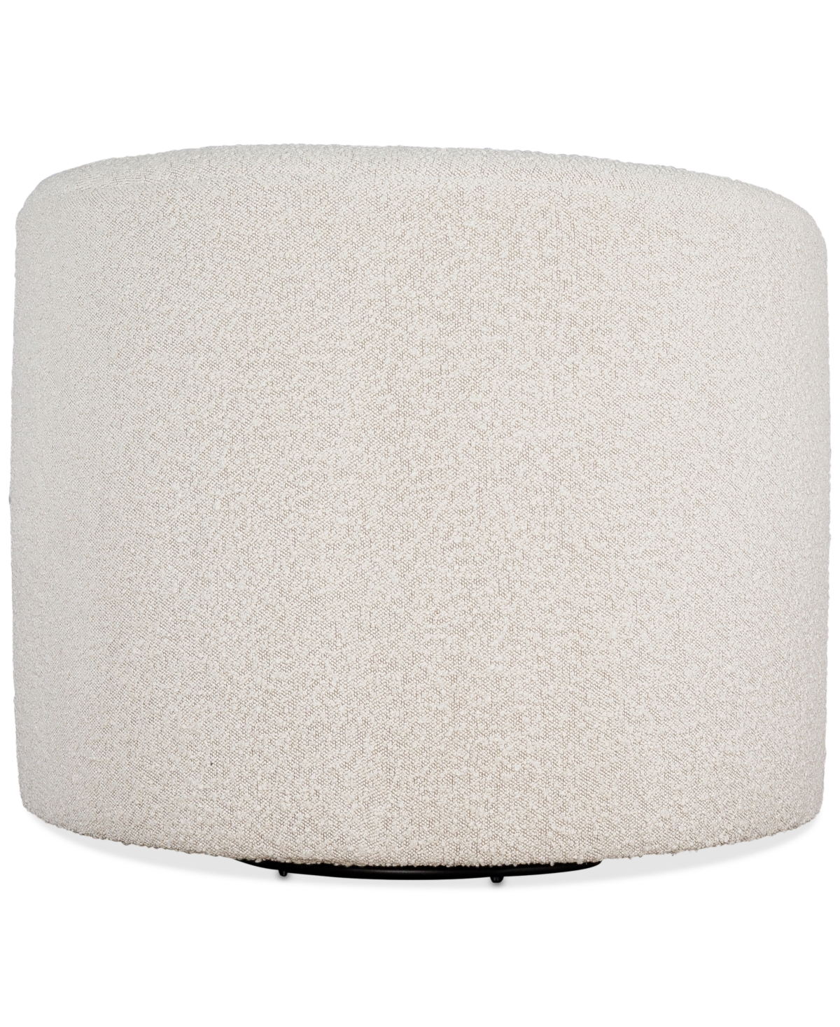 Macy's Elbeth Fabric Swivel Chair, Exclusively At  In Pebble
