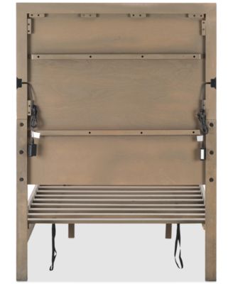 Portmore Twin Panel Storage Bed (with soft close drawers), Created for Macy's