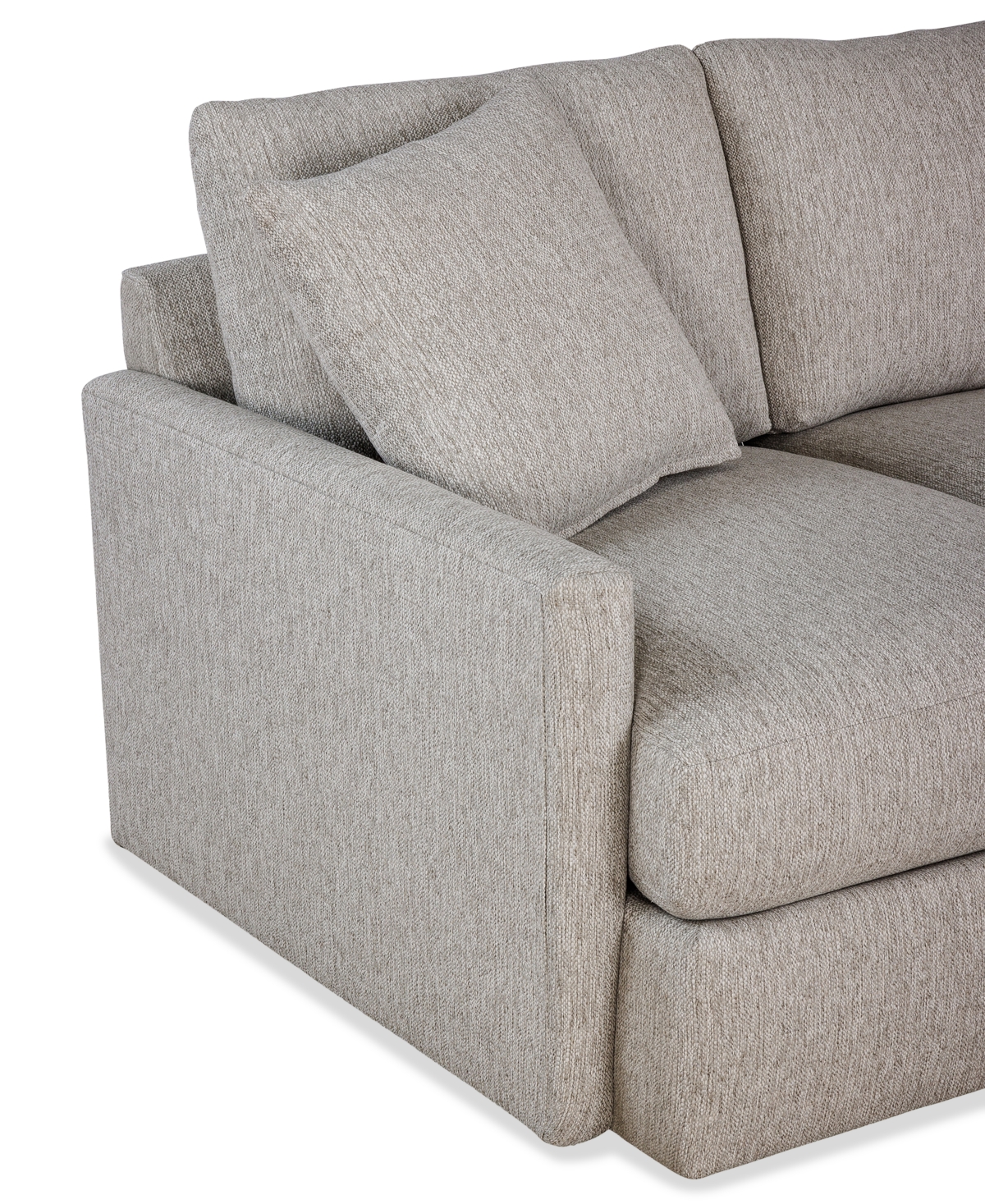Macy's Tilmar Fabric Estate Sofa With Deep Seating, Exclusively At  In Pebble