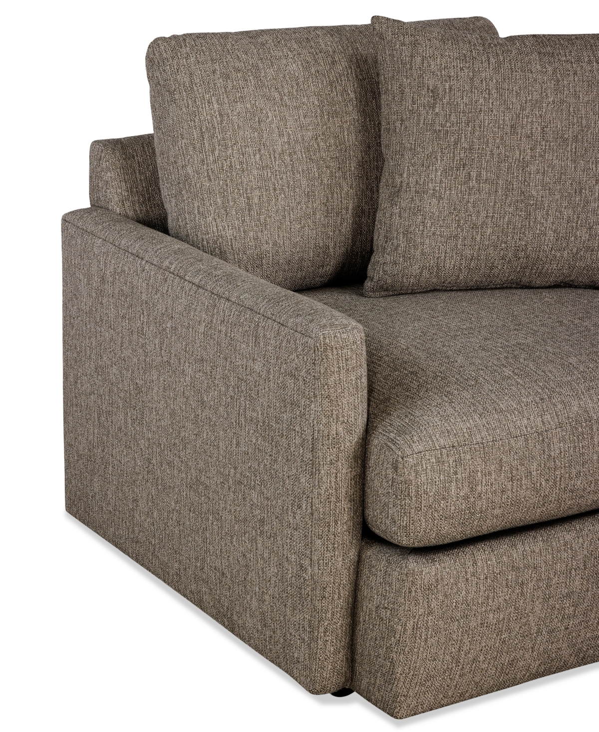 Macy's Tilmar Fabric Arm Chair, Exclusively At  In Charcoal