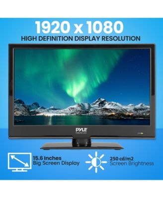15.6   LED RV Digital TV with DVD Combo, Full HD Flat Screen, 12V/24V Car Adapter