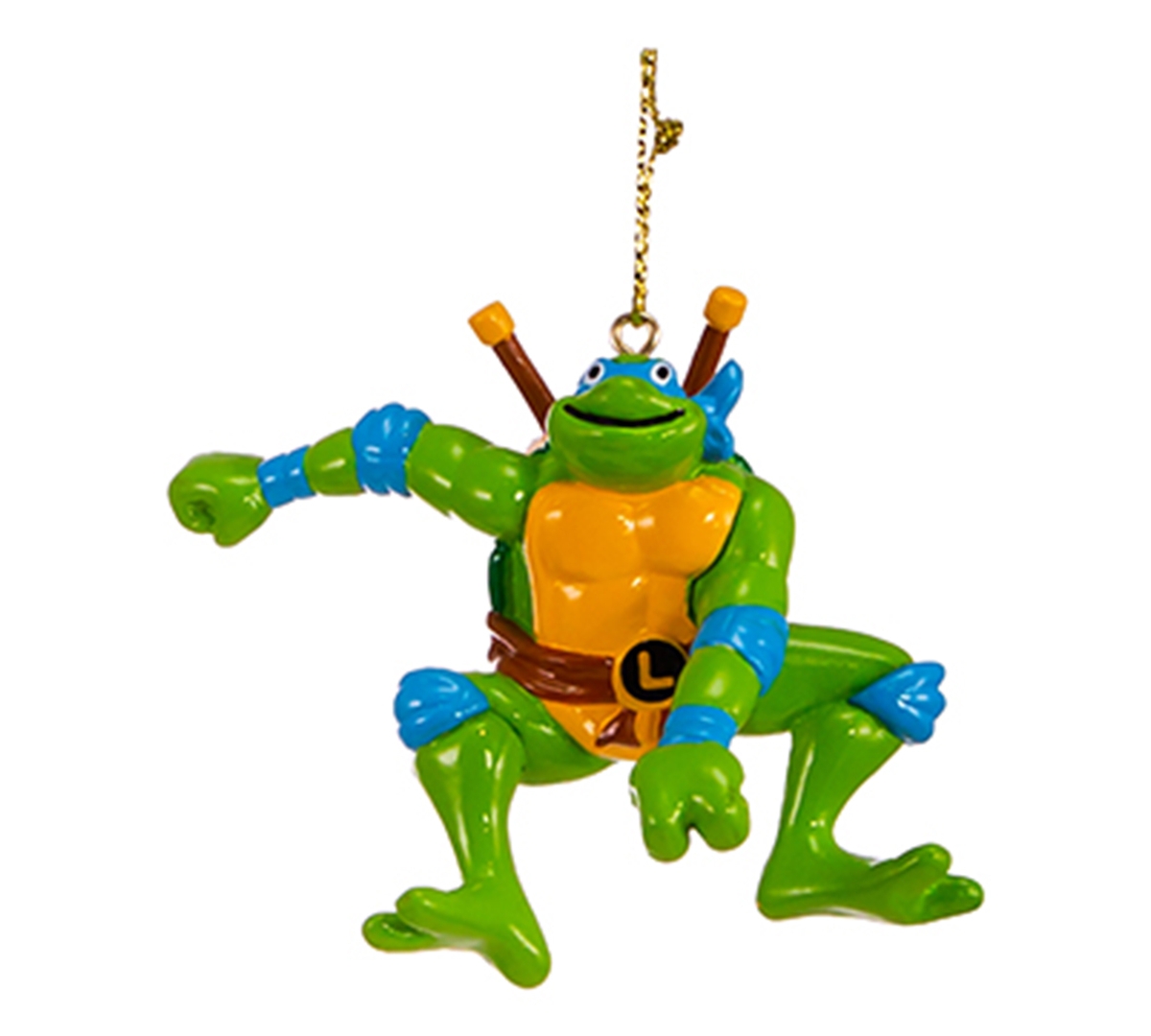 Kurt Adler Teenage Mutant Ninja Turtles Leonardo Christmas Ornament