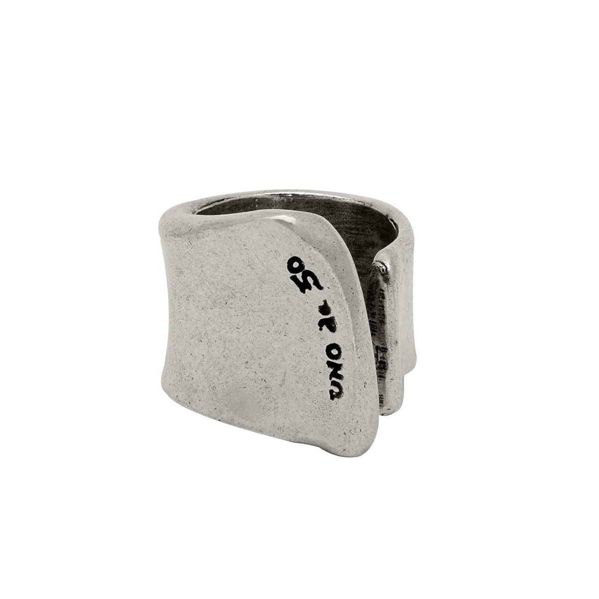 UNOde50 Crevice Clad Metal Ring - Gold