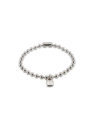 Sterling Silver and 18K Gold-Plated Ball Shaped Bracelet