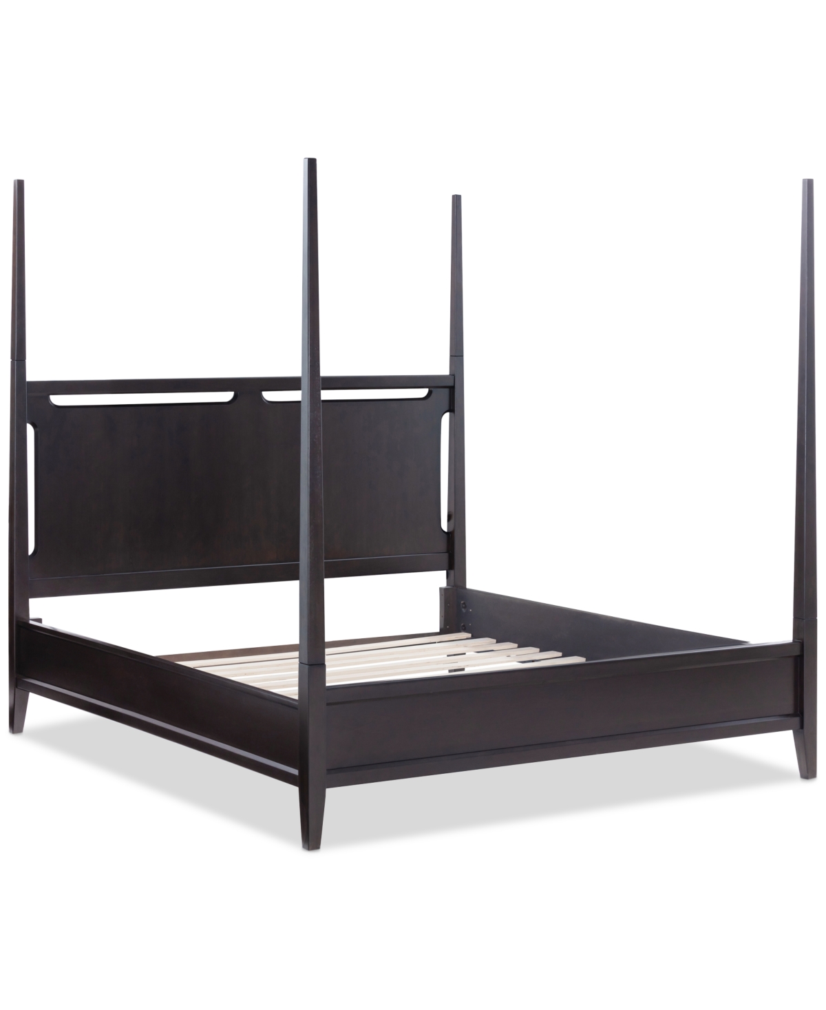 Macy's Addelyn King Poster Bed In Brown