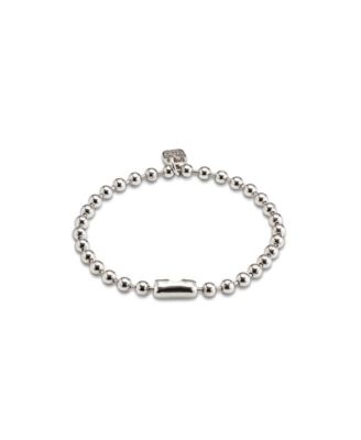 Sterling Silver and 18K Gold-Plated Ball Shaped Bracelet