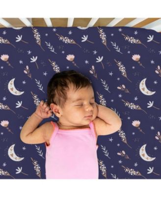 Lunar Love Microfiber 4 Pack Crib Sheets