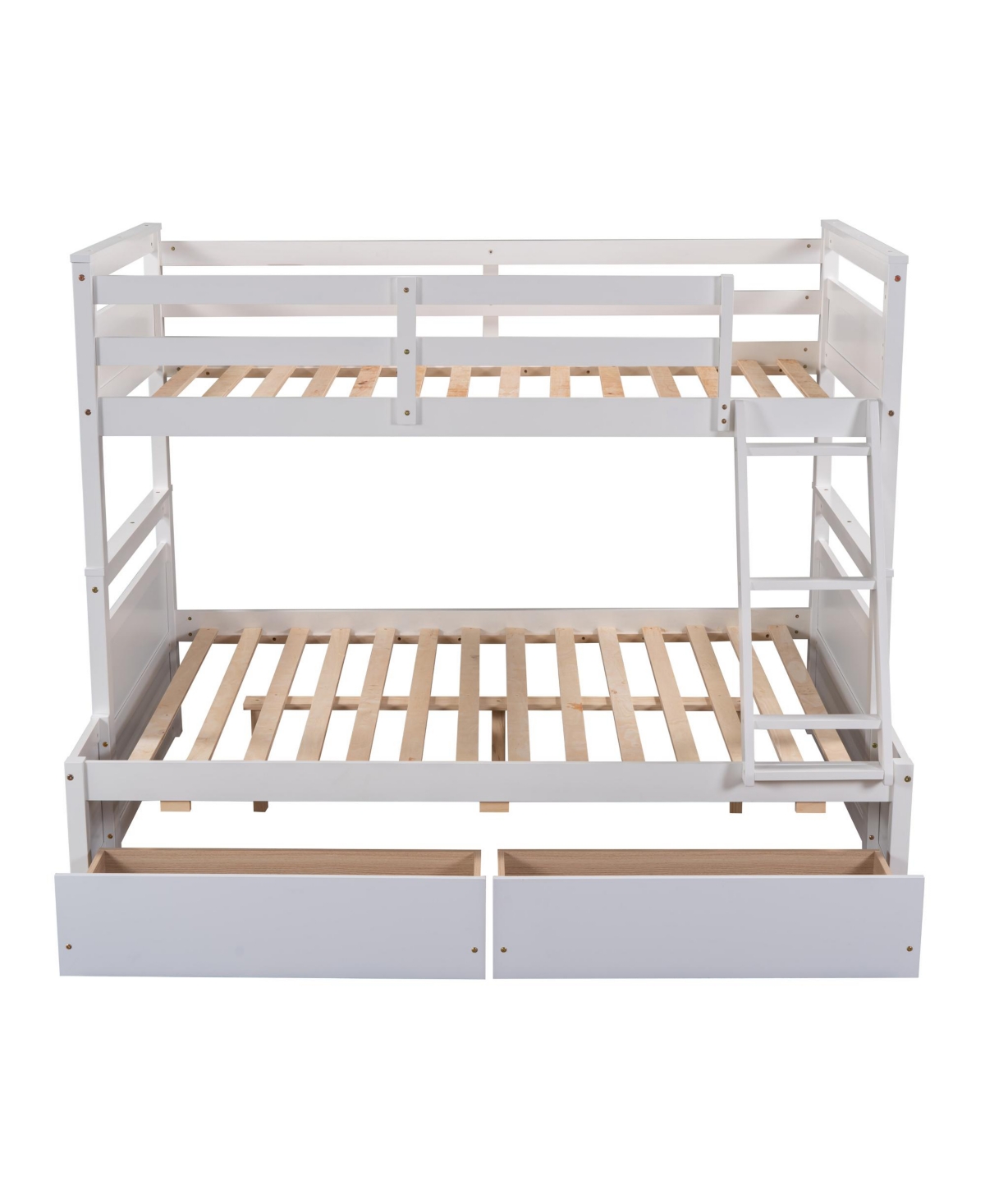 Streamdale Twin Over Full Bunk Bed With Storage