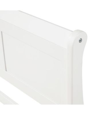 Streamdale Twin Platform Wood Sleigh Bed Frame with Headboard