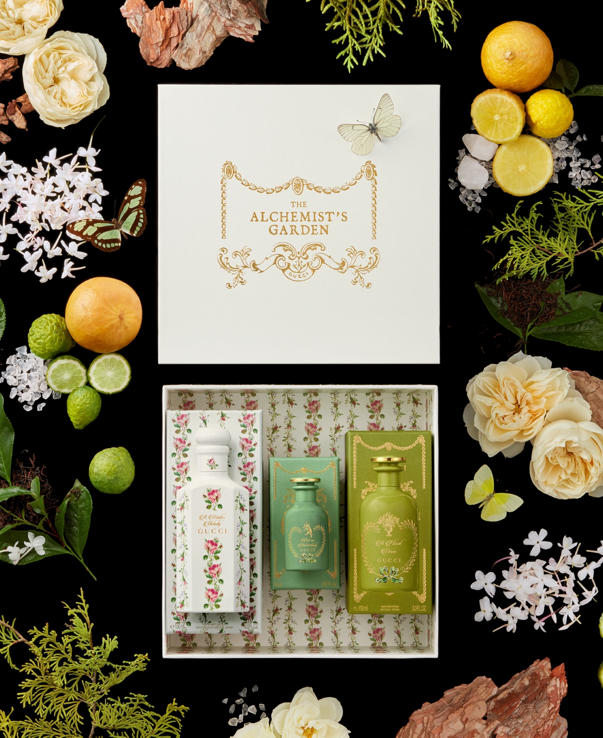 Gucci The Alchemist's Garden A Floral Verse Eau De Parfum, 3.3 Oz. In No Color