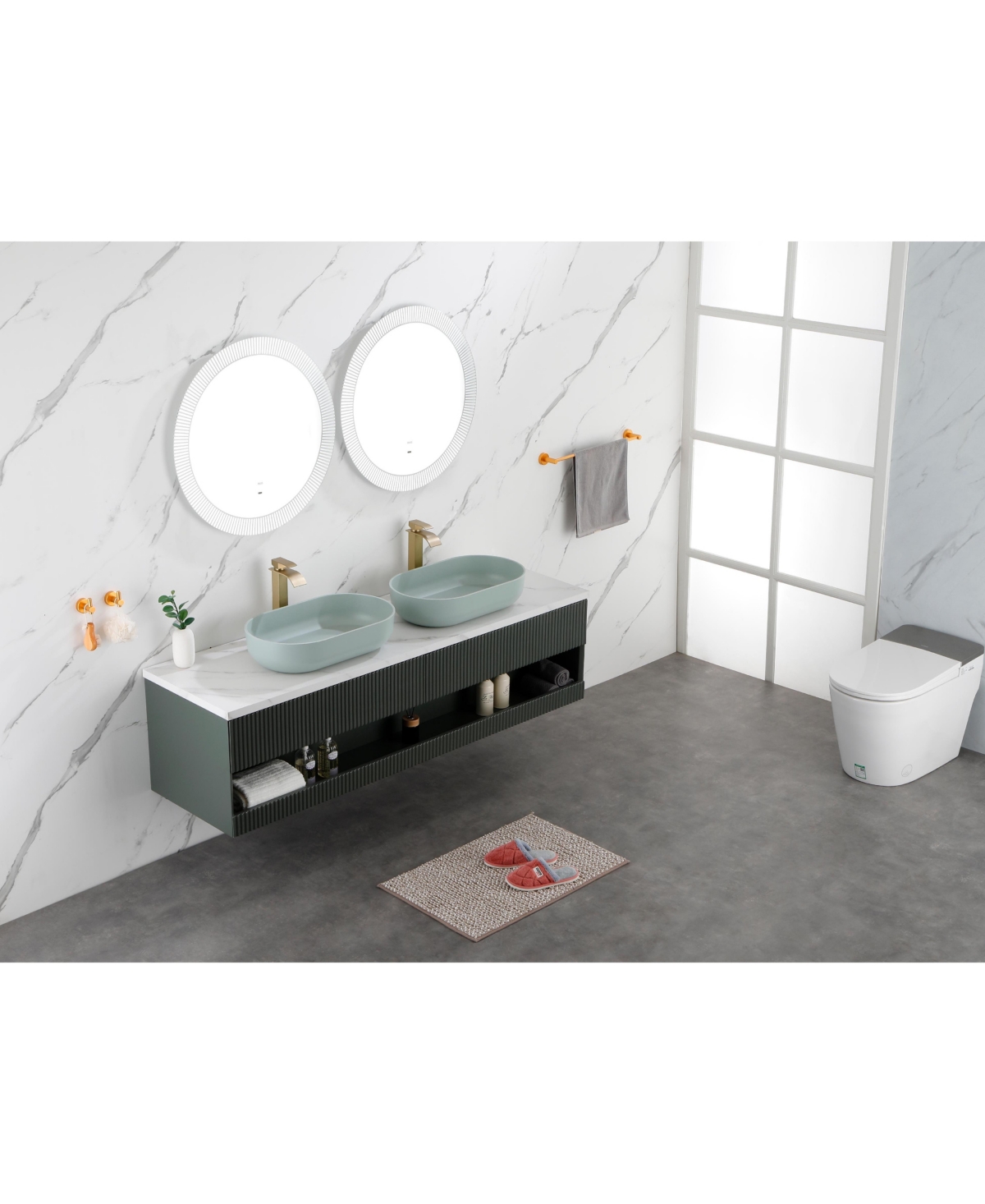 Streamdale Furniture Modern Oval 24