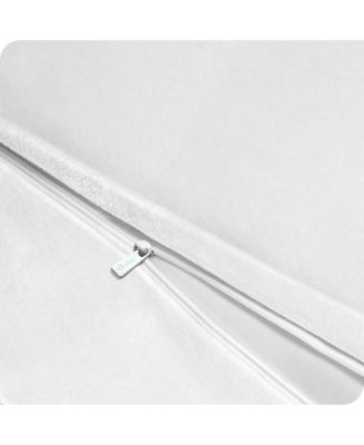 Shaggy Fleece Plush Front Crystal Velvet Back Duvet Cover, Queen