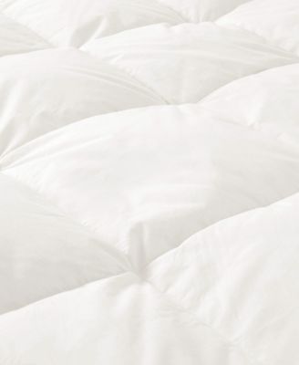 Extra Warmth White Goose Feather and Fiber Comforter, Full/Queen