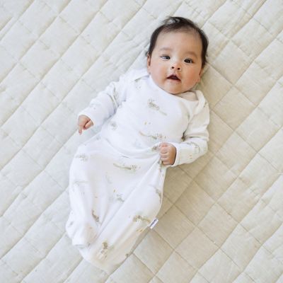 Baby Boys Gowns with Mitten Cuffs, 4-Pack