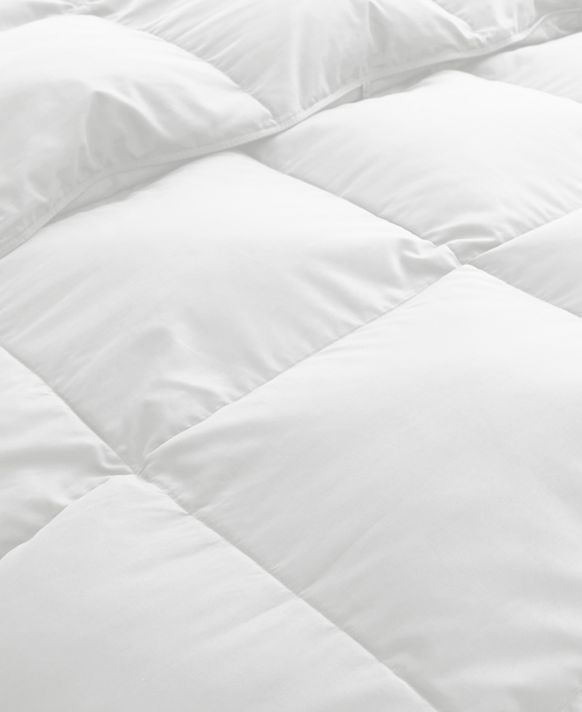 Unikome Warm And Cozy 360 Thread Count All Season Down And Feather Fiber Comforter, Twin In White