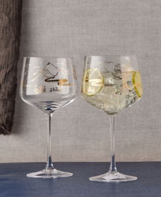 Skye Gin Glasses, Set of 2