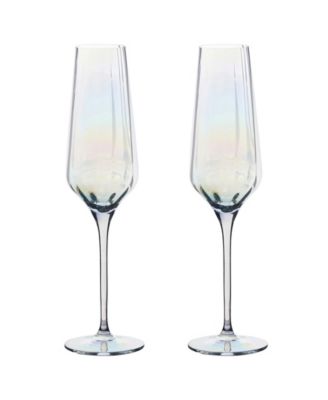 Palazzo Champagne Flutes, Set of 2