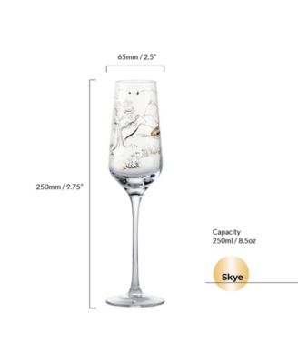 Skye Champagne Flutes, Set of 2