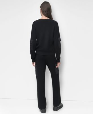 Women's Cargo V-Neck Sweater 