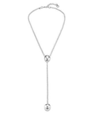 Sterling Silver Clasp Long necklace 