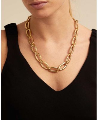 Link Shape Classic Carabiner Necklace