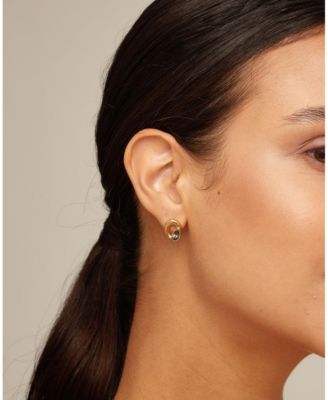 Metal Alloy Stud Earrings