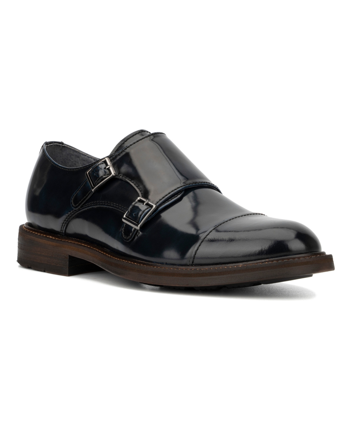 Vintage Foundry Co Men's Lucas Monk Strap Shoe In Navy