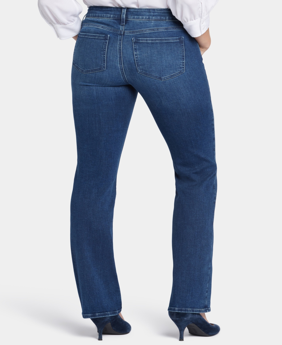 Nydj Marilyn High Waist Straight Leg Jeans In Province