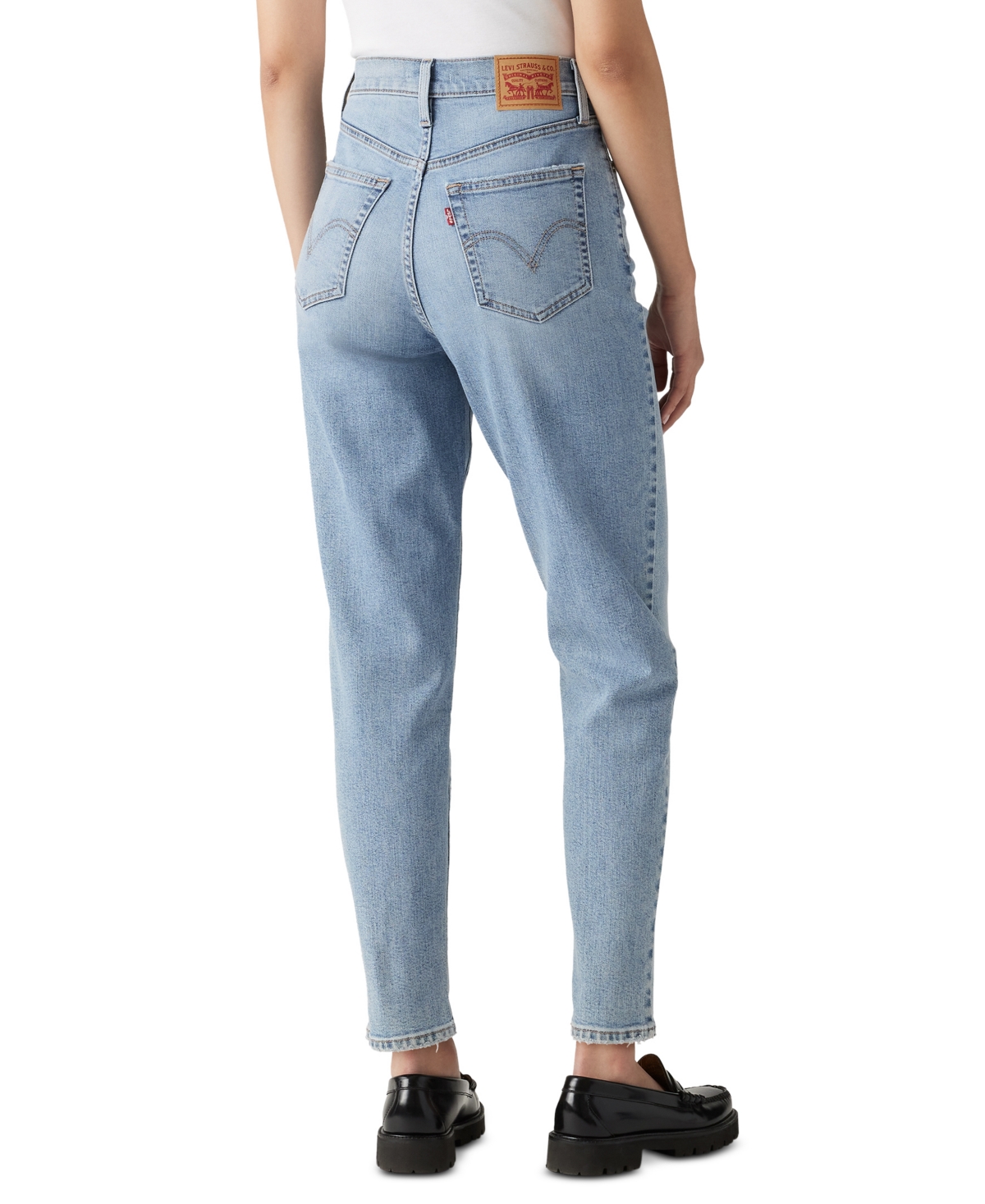 Levi's High-waist Casual Mom Jeans In Emerging Energy