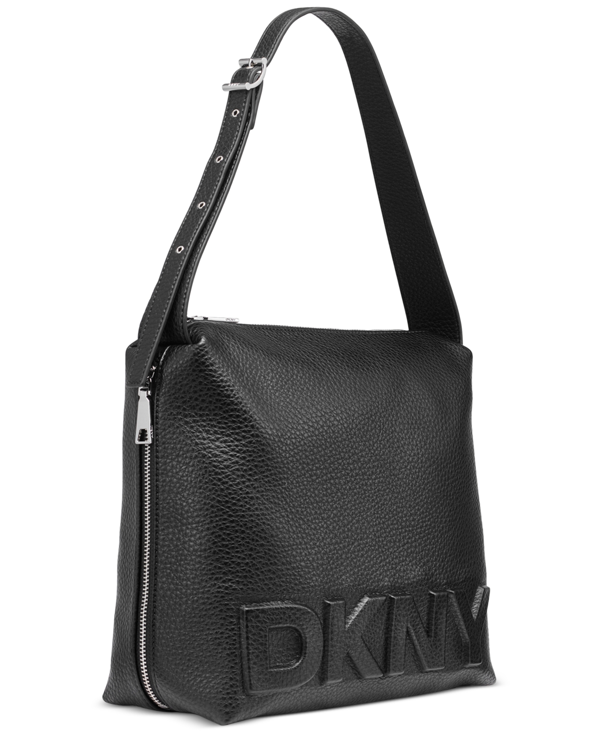 Dkny Zia Small Hobo -silver