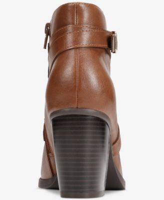 Women's Zetaa Strappy Belt-Heel Booties