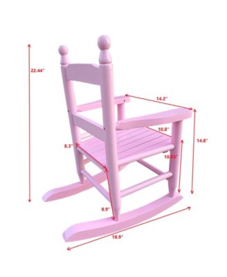 Children s Rocking Chair – Indoor/Outdoor Durable Rocker Seat for Toddlers and Kids