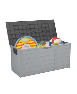 Outdoor Garden Plastic Storage Deck Box Elegant and Practical Storage Solution