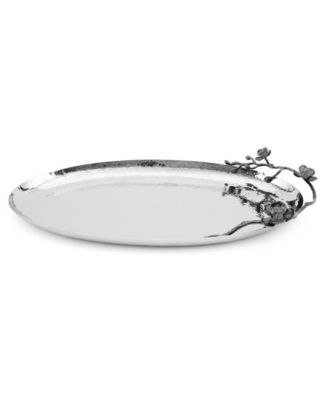 Black Orchid Large Oval Platter