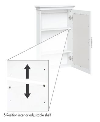 Somerset Wall Cabinet with Mirror