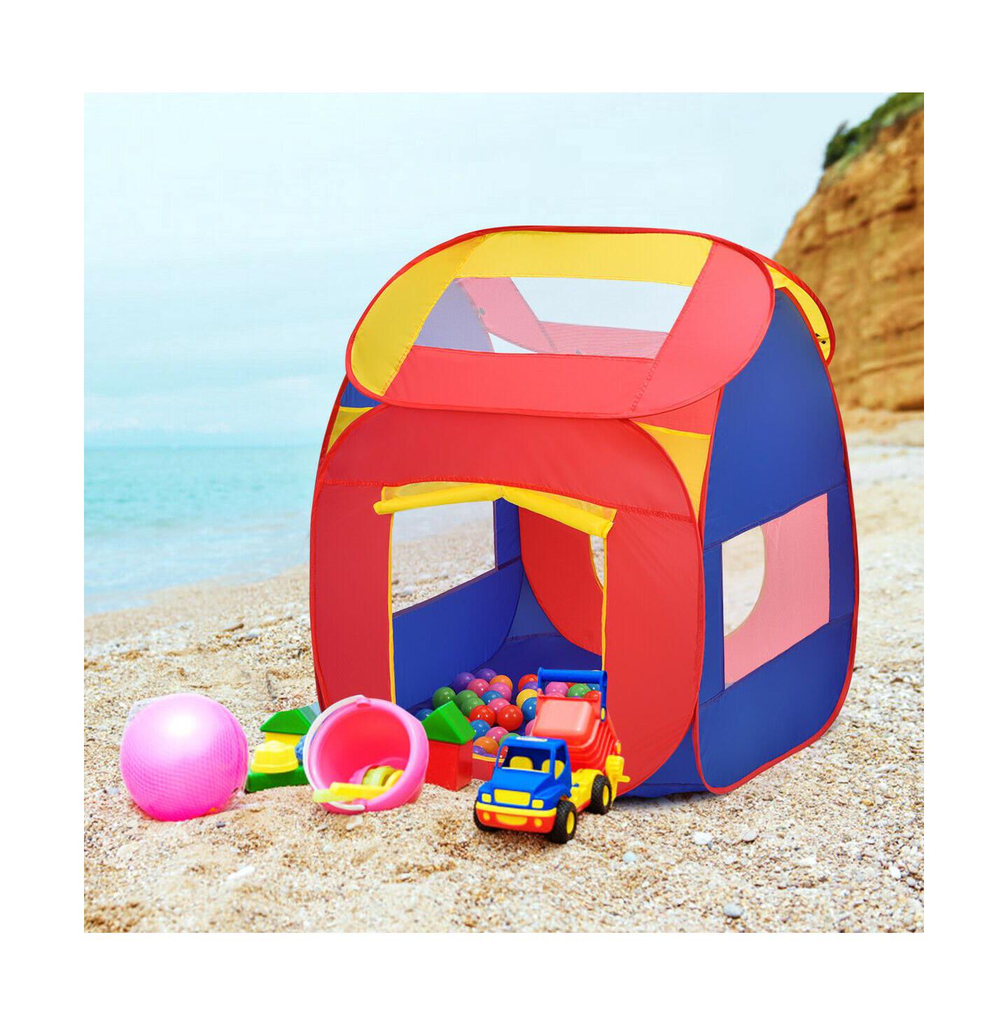 Детская игрушка HONGGE Portable Kid Play House Toy Tent with 100 Balls — фото 10