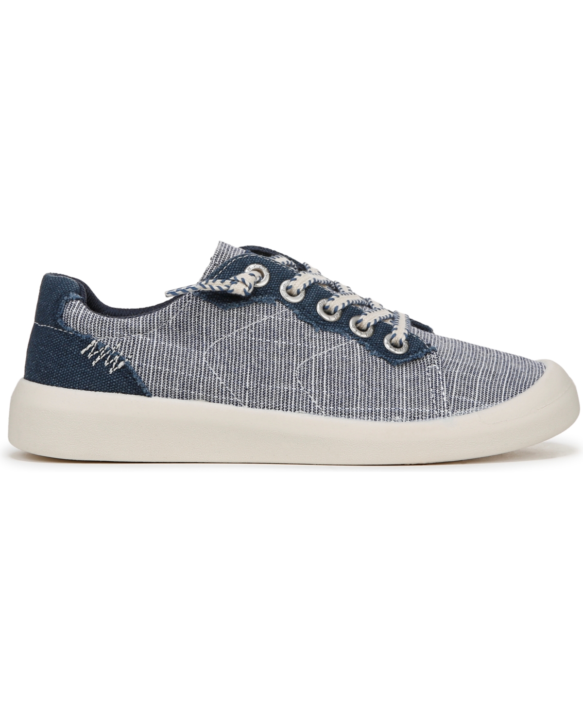 Shop Blowfish Malibu Women's Boardwalk Lace Up Sneakers In Navy Fabric