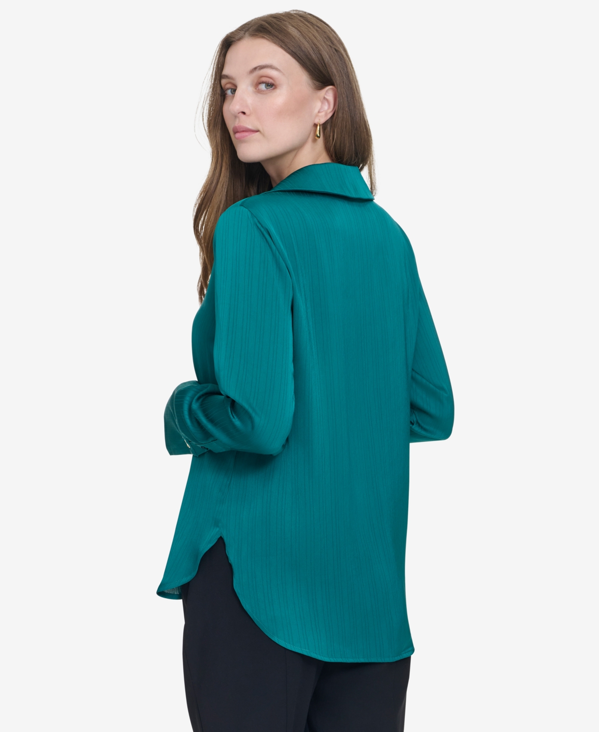 Halston Women's Notch-Collar Blouse