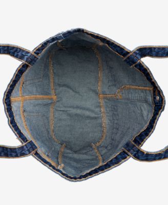 GUESS JEANS denim tote bag キーホルダーセット Receive a FREE Guess Jeans Denim Bag with $125 Guess Jeans